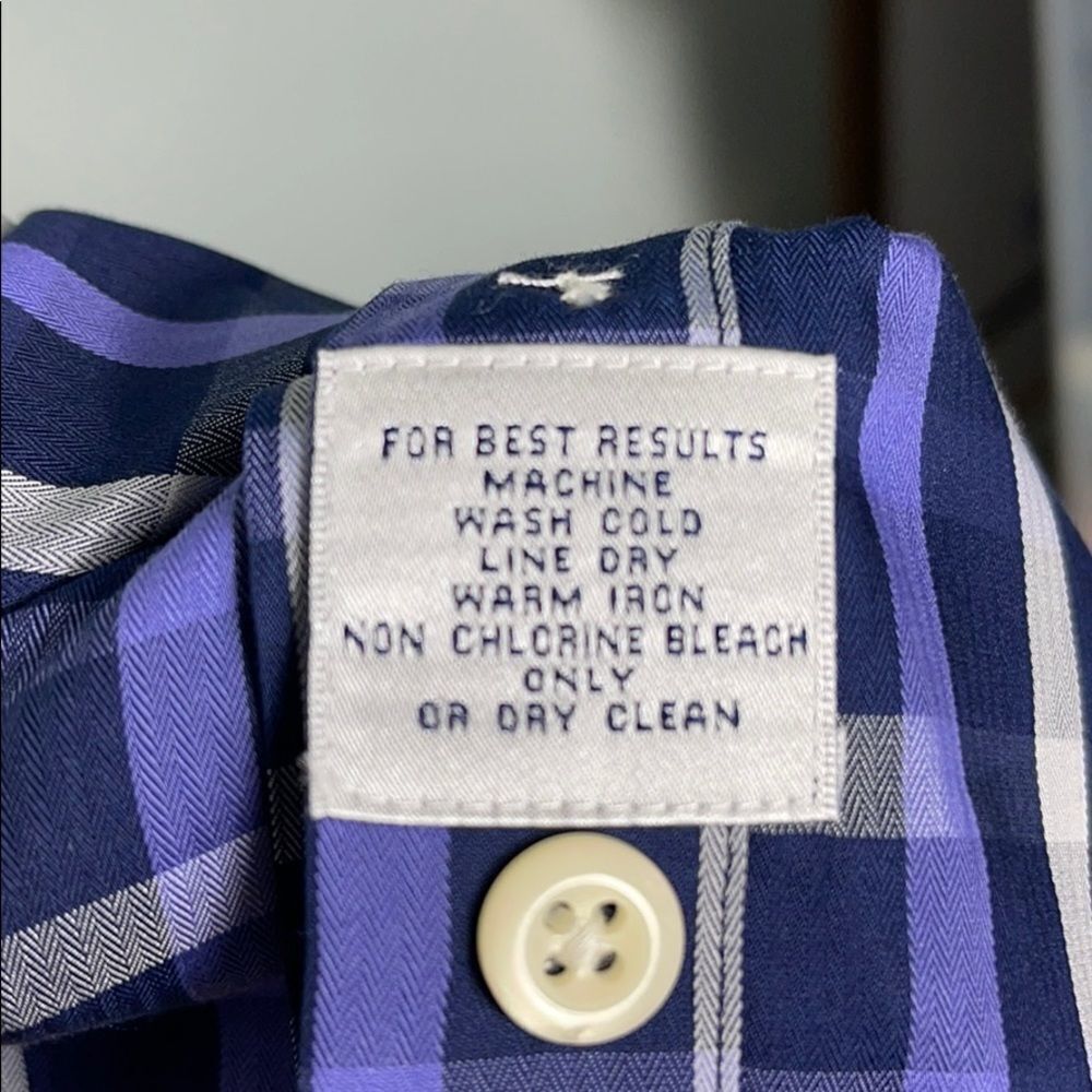 Peter Millar plaid button down, NWT, Small - Picture 8 of 9